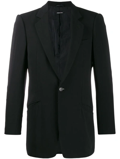 Pre-owned Giorgio Armani 1990s Tailored Blazer In Black