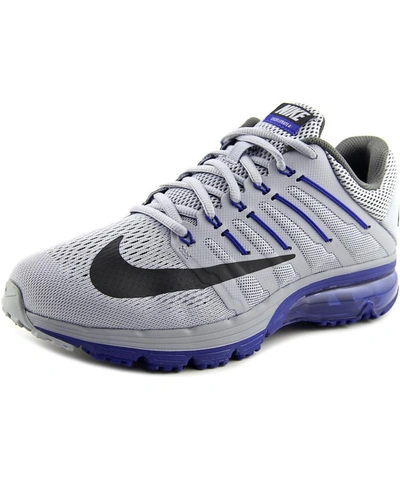 Nike Air Max 4 Men Round Toe Synthetic Gray Running Shoe' Grey | ModeSens