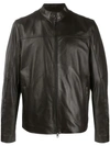 Michael Kors Une Amourette Leather Jackets In Black