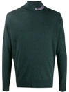 Gcds Colour Block Jumper In Green