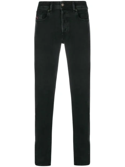 Diesel Slim-fit Long Jeans In Black