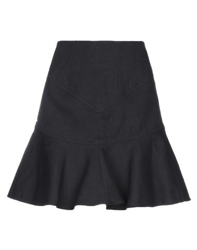 Isabel Marant Midi Skirts In Black