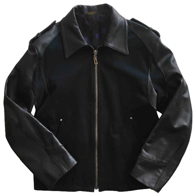 Pre-owned Versace Jacket In Black