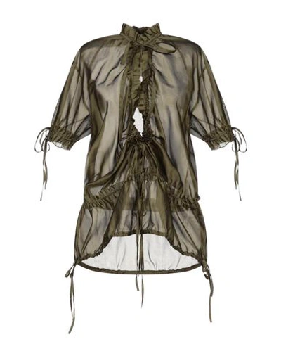 Dsquared2 Blouses In Military Green