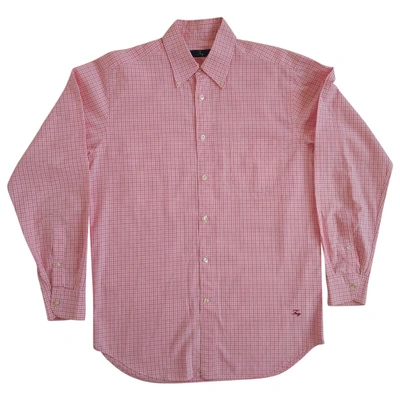 Pre-owned Fay Shirt In Pink