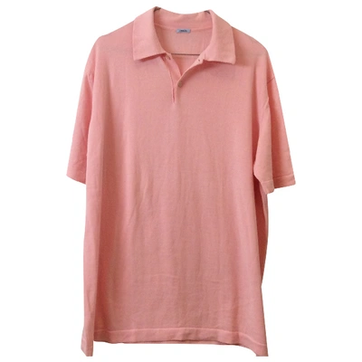 Pre-owned Malo Polo Shirt In Pink