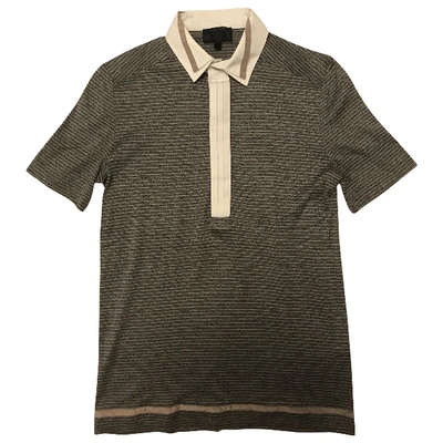 Pre-owned Les Hommes Polo Shirt In Grey