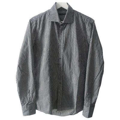 Pre-owned Daniele Alessandrini Shirt In Grey
