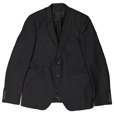 Pre-owned Burberry Wool Jacket In Black