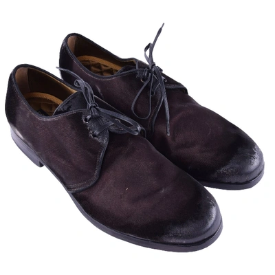 Pre-owned Dolce & Gabbana Lace Ups In Brown