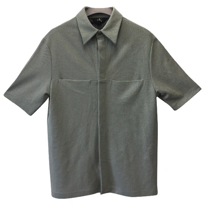 Pre-owned Calvin Klein Shirt In Green