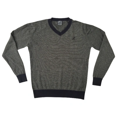 Pre-owned Kangol Blue Cotton Knitwear & Sweatshirt