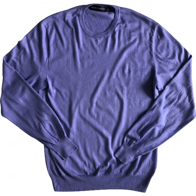 Pre-owned Ralph Lauren Purple Cotton Knitwear & Sweatshirt