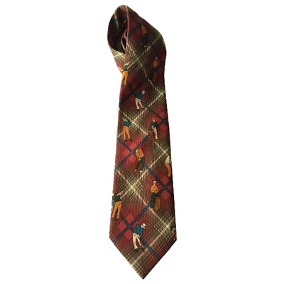 Pre-owned Etro Silk Tie In Multicolour