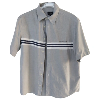 Pre-owned Trussardi Shirt In Grey