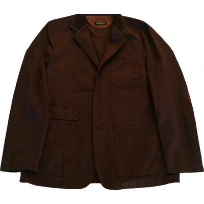 Pre-owned Kiton Vest In Brown
