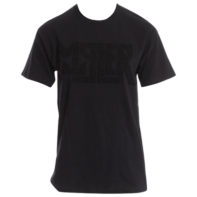 Pre-owned Mugler Black Cotton T-shirt