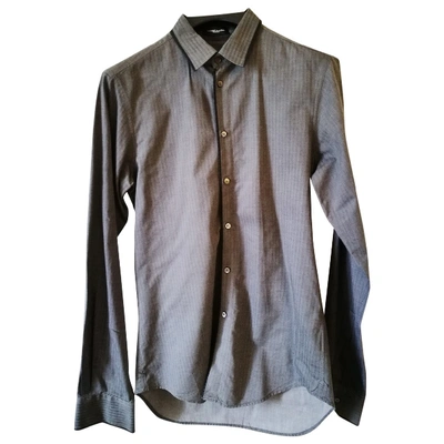Pre-owned Costume National Shirt In Grey