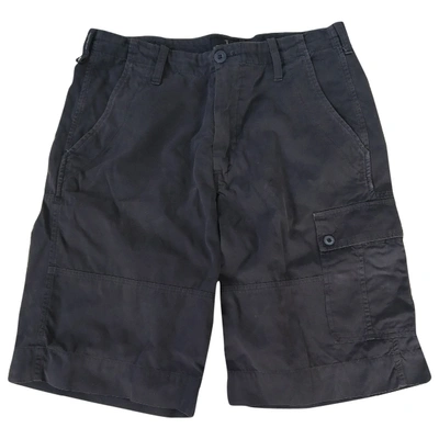 Pre-owned Trussardi Blue Cotton Shorts