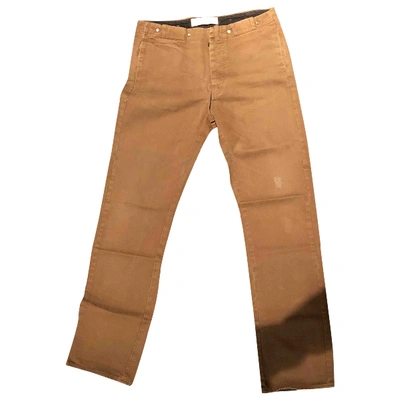 Pre-owned Golden Goose Trousers In Brown