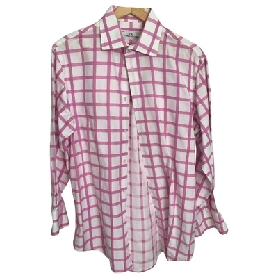 Pre-owned Carolina Herrera Shirt In Pink