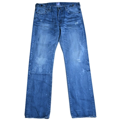 Pre-owned Prps Straight Jeans In Blue