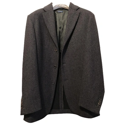 Pre-owned Malo Cashmere Vest In Grey