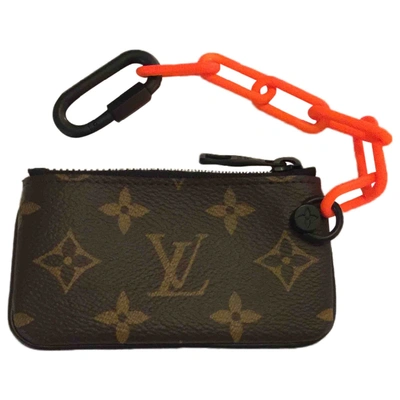 Pre-owned Louis Vuitton Cloth Small Bag In Brown