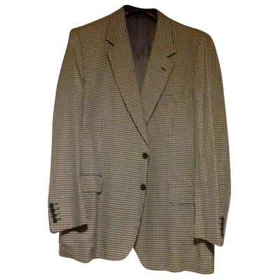 Pre-owned Canali Vest In Beige