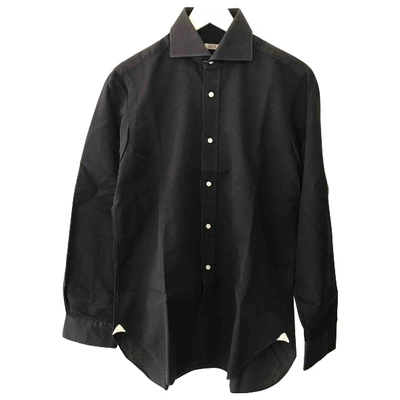 Pre-owned Barba Shirt In Black