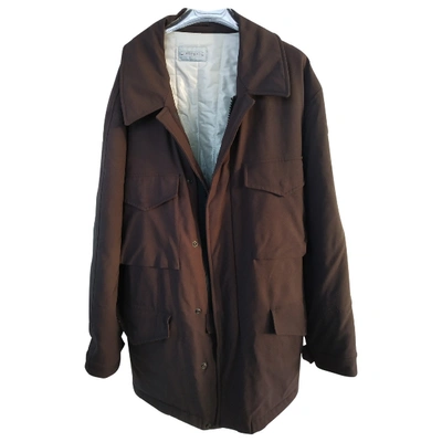 Pre-owned Allegri Brown Synthetic Coat