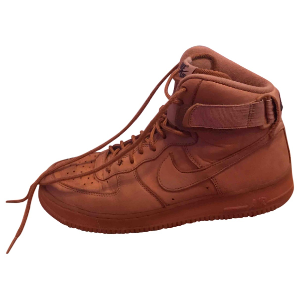 air force 1 brown leather