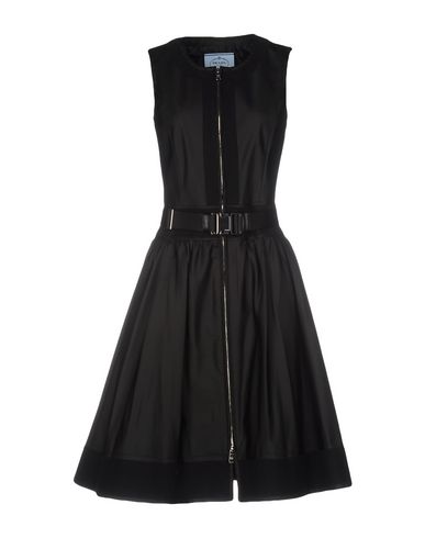 Prada Knee-length Dress In Black | ModeSens