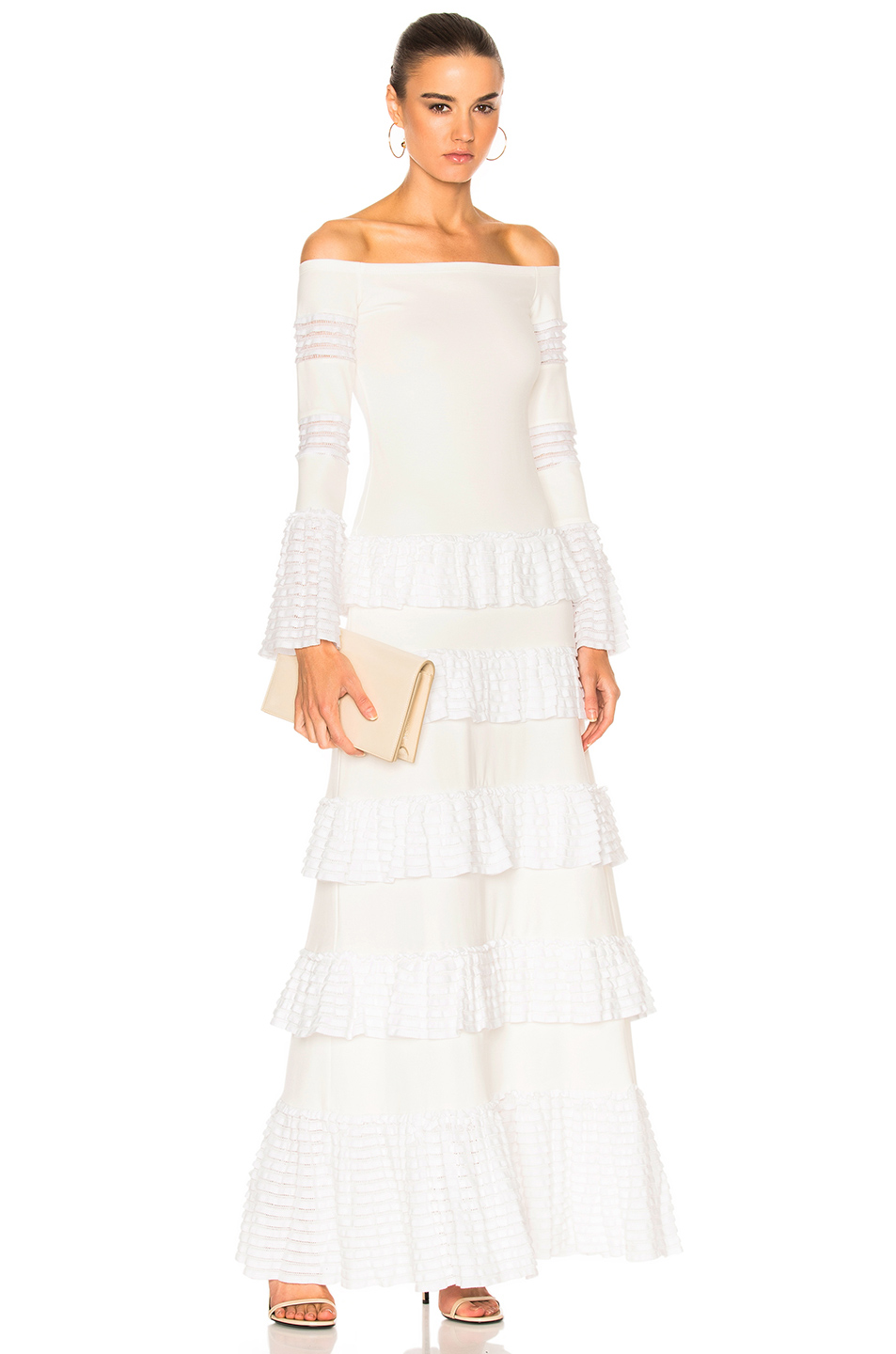 alexis dress white