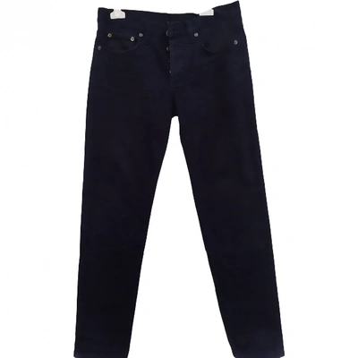 Pre-owned Iceberg Trousers In Blue