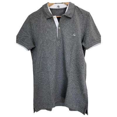 Pre-owned Fay Polo Shirt In Grey