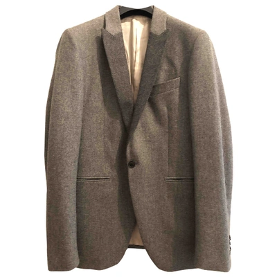 Pre-owned Mauro Grifoni Wool Vest In Grey