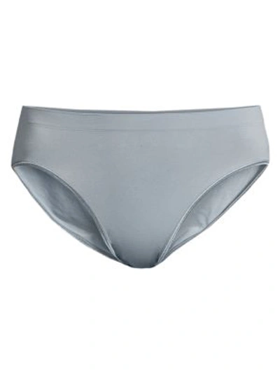 Hanro High-cut Brief In Oxidized Blue