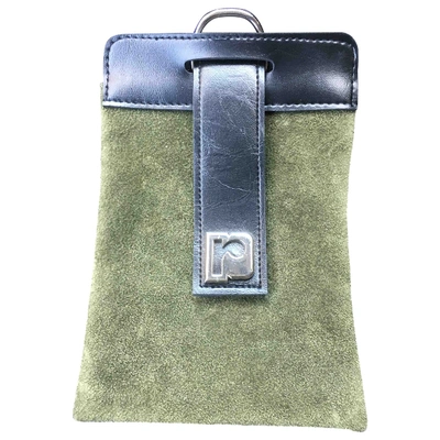 Pre-owned Rabanne Leather Small Bag In Green