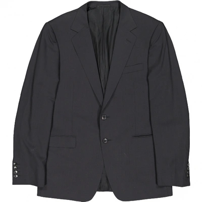 Pre-owned Gucci Wool Jacket In Black