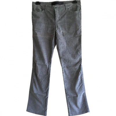 Pre-owned Zadig & Voltaire Trousers In Grey
