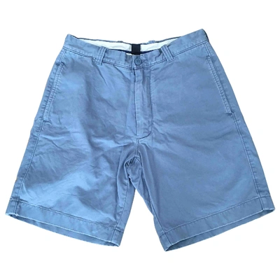 Pre-owned Jcrew Blue Cotton Shorts