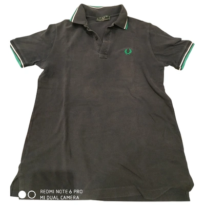 Pre-owned Fred Perry Polo Shirt In Brown