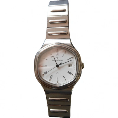 Pre-owned Jaeger-lecoultre Silver Steel Watch
