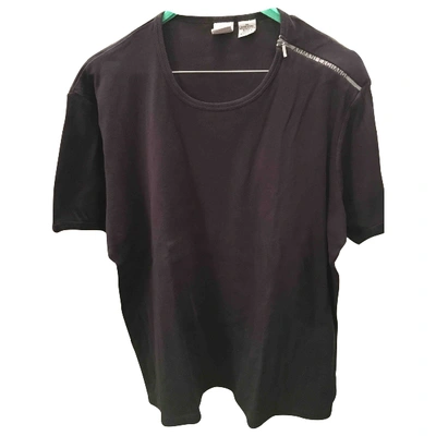 Pre-owned Emporio Armani Black Cotton T-shirt