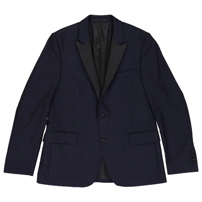 Pre-owned Ami Alexandre Mattiussi Wool Jacket In Navy
