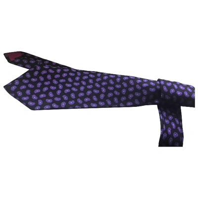 Pre-owned Etro Multicolour Silk Ties