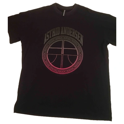 Pre-owned Astrid Andersen Black Cotton T-shirt