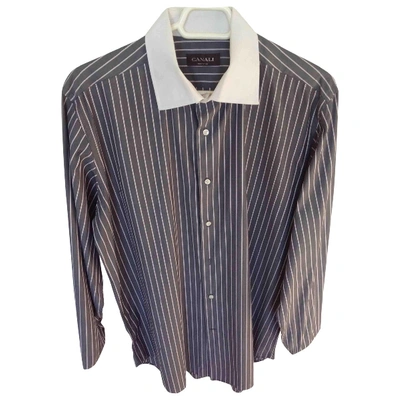 Pre-owned Canali Shirt In Grey