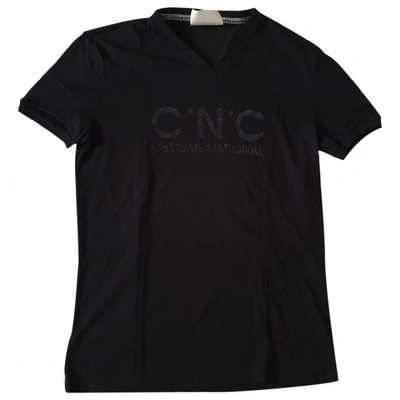 Pre-owned Costume National Black Cotton T-shirt